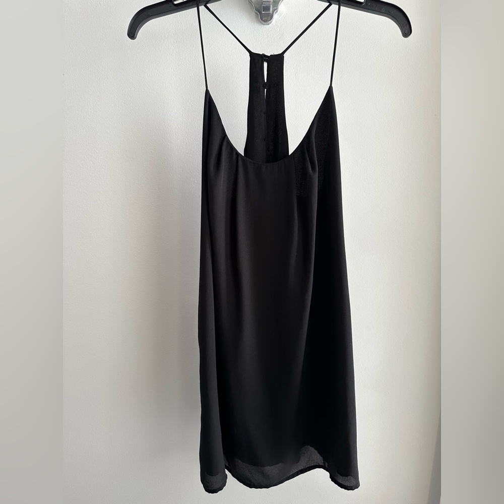 Lucy Love Black Silky Dress